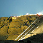 Light and Sound Show at Massada (Metsada)