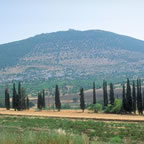 Israel Trail alrededor de Nazaret